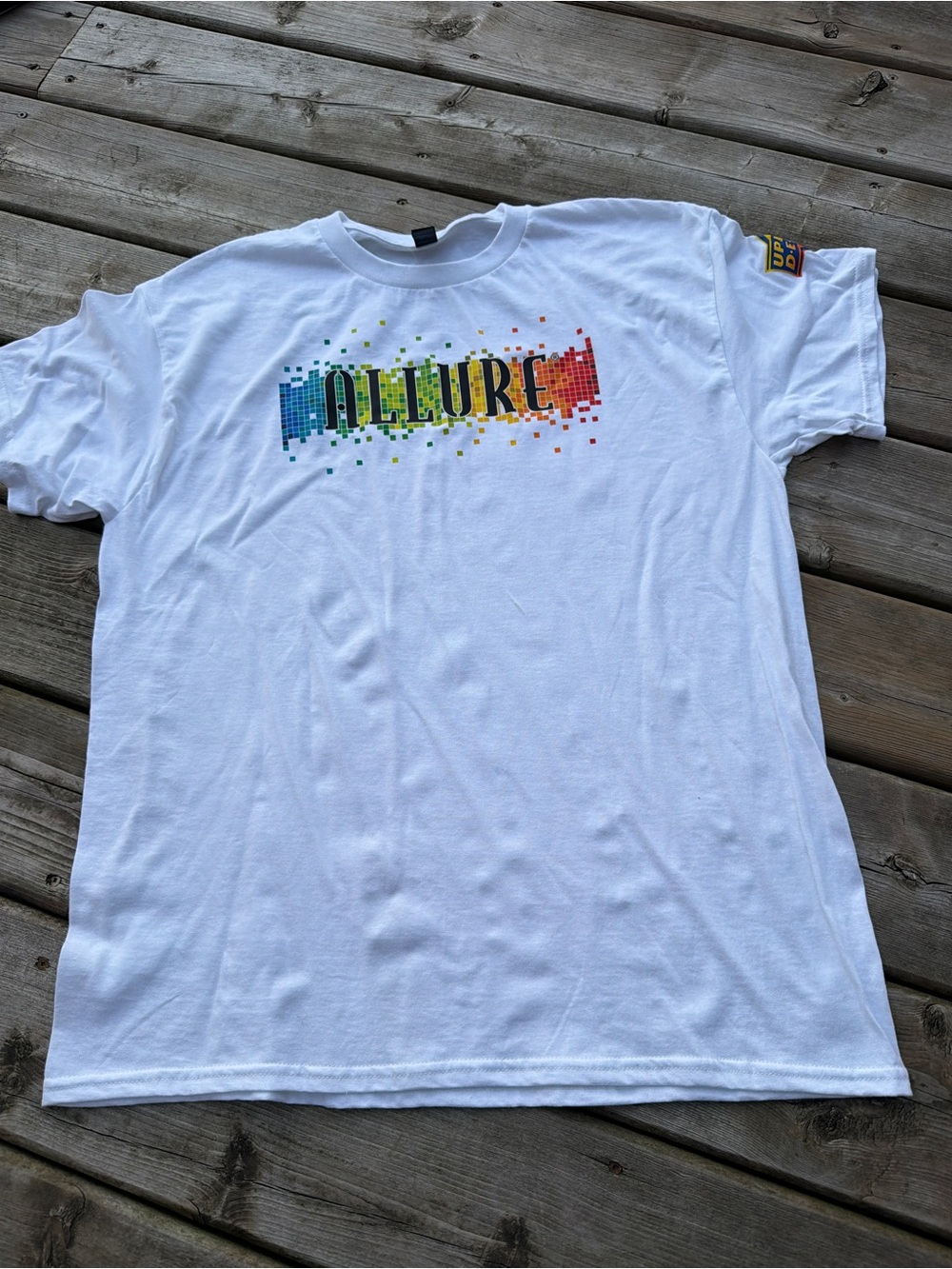 Vintage Upper Deck Allure T-Shirt Gildan Heavy Cotton L Graphic Tee